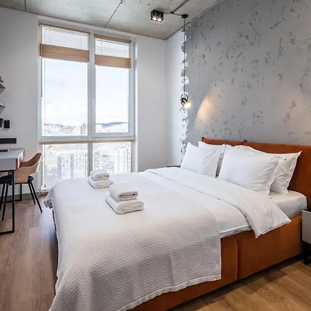 новобудова в бізнес класі з краєвидом Aparthotel *